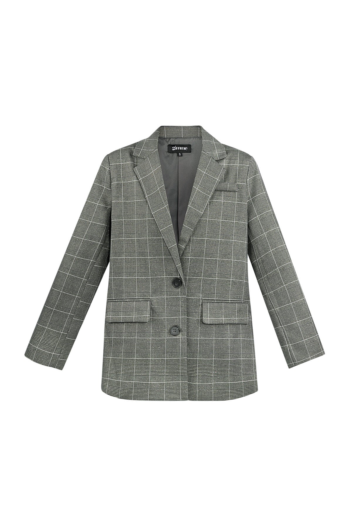 Isla Nomada – Timeless Check Blazer