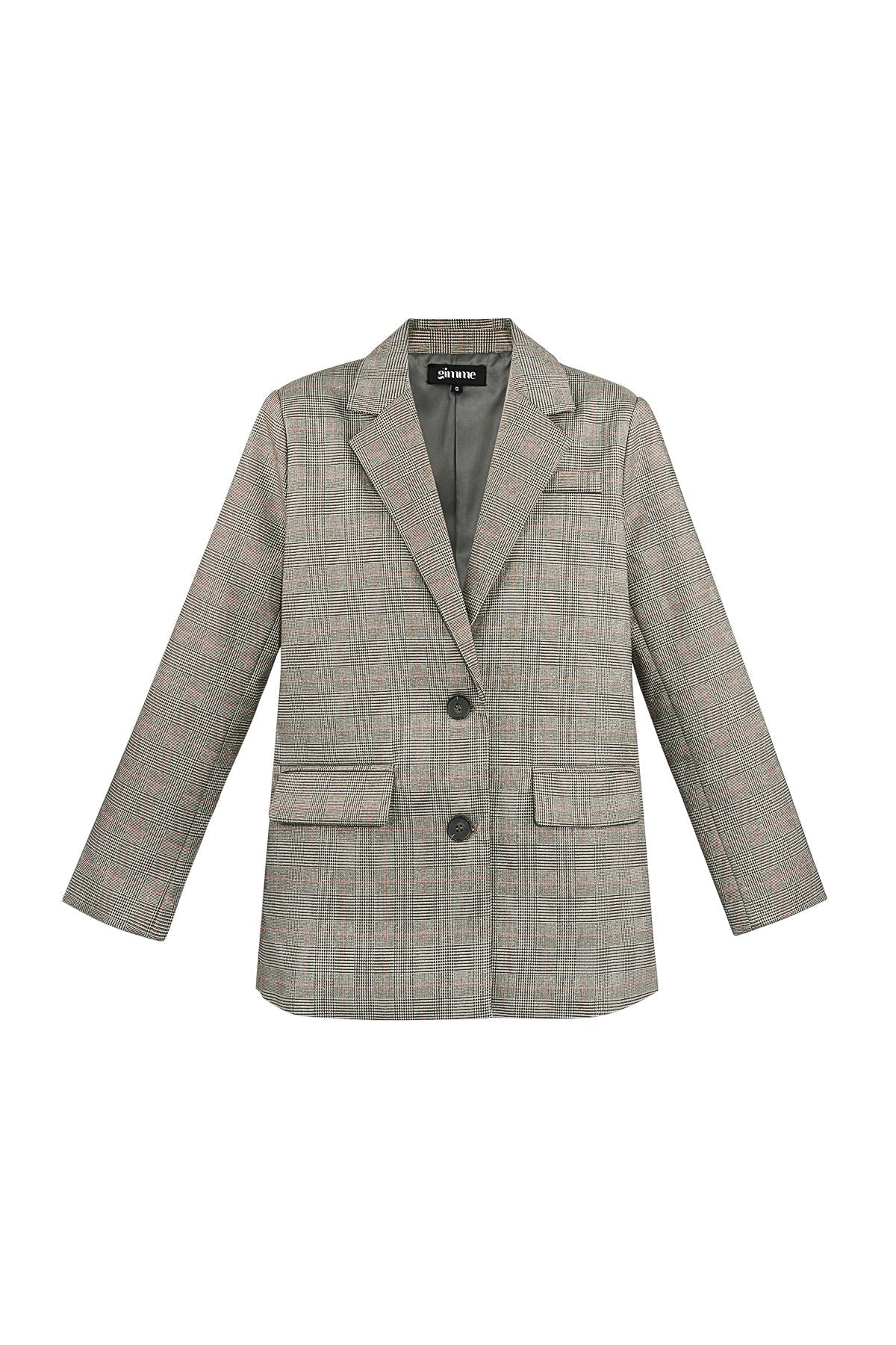 Isla Nomada – Timeless Check Blazer
