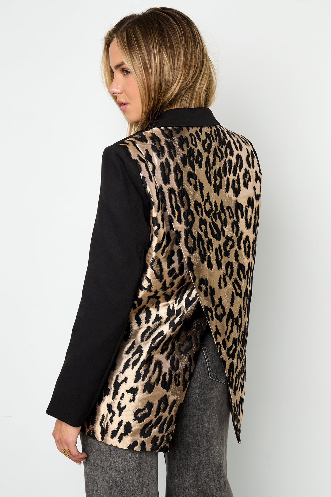 Ibiza Leopard Blazer